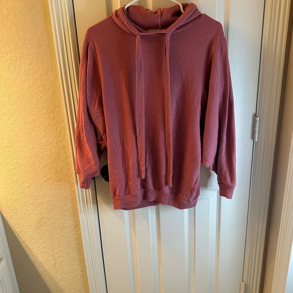 Women’s Pink Hoodie Sweater